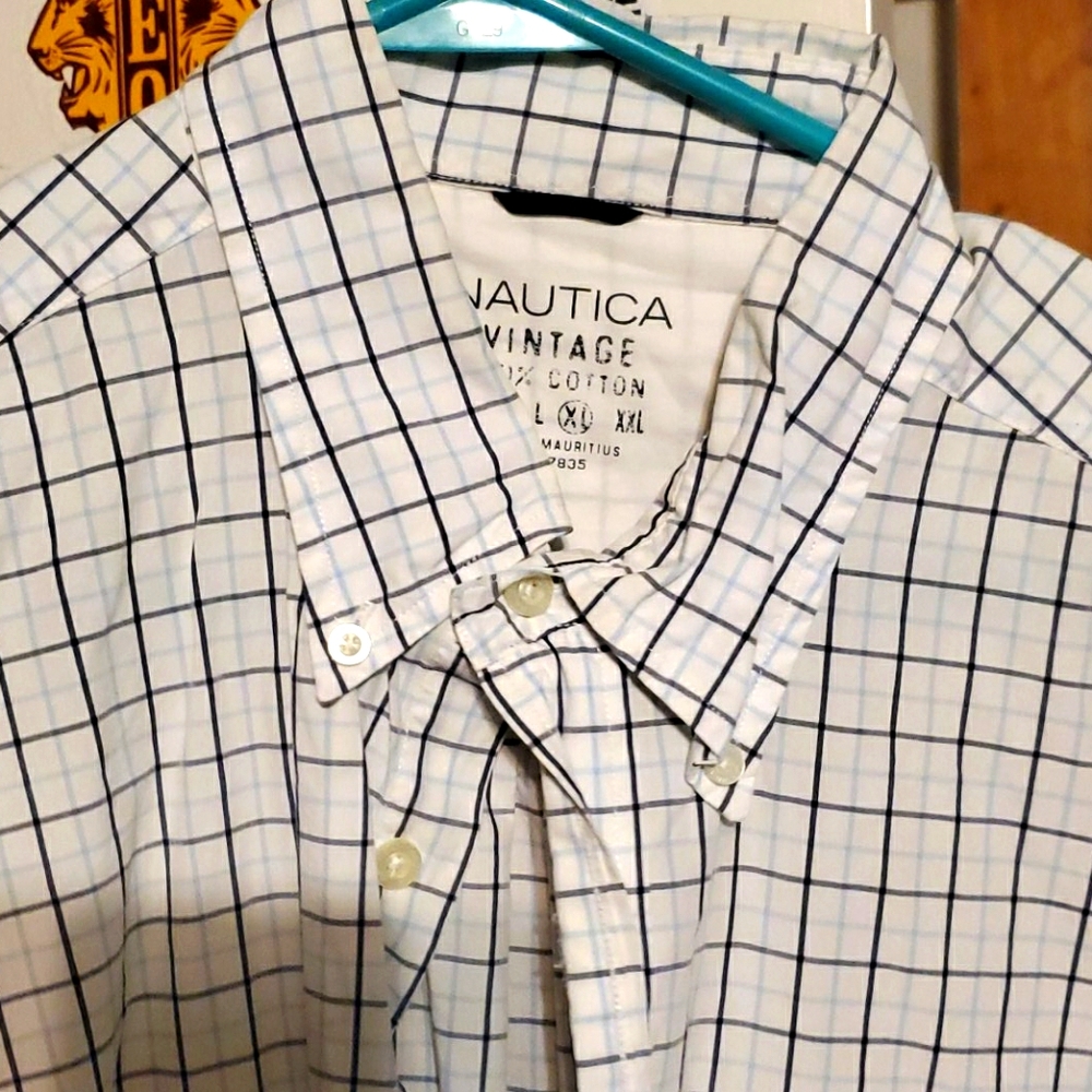 vintage xl vintsge look nautica vintsge 100%cotton
